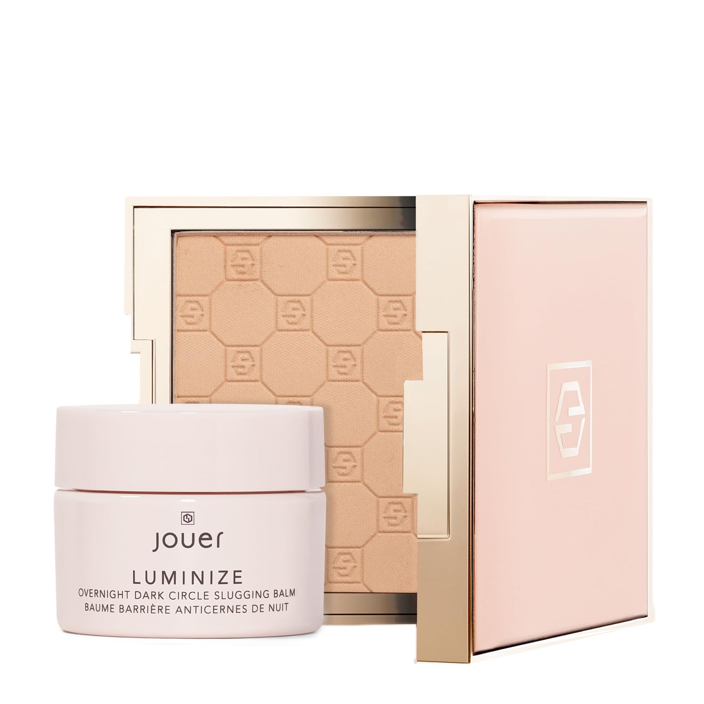 Jouer Soft Focus Hydrate & Setting Powder and Slugging Under Eye Balm Bundle