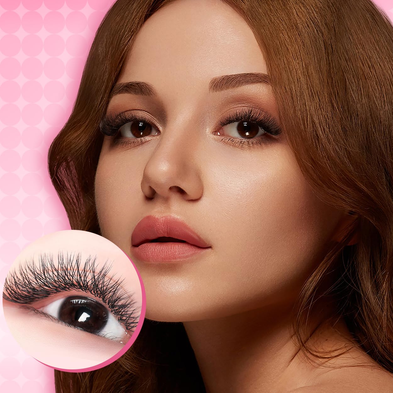 W Eyelash Extensions 5D Volume C Curl 0.07mm 13mm Black Fan W-shaped Lash Extensions Premade