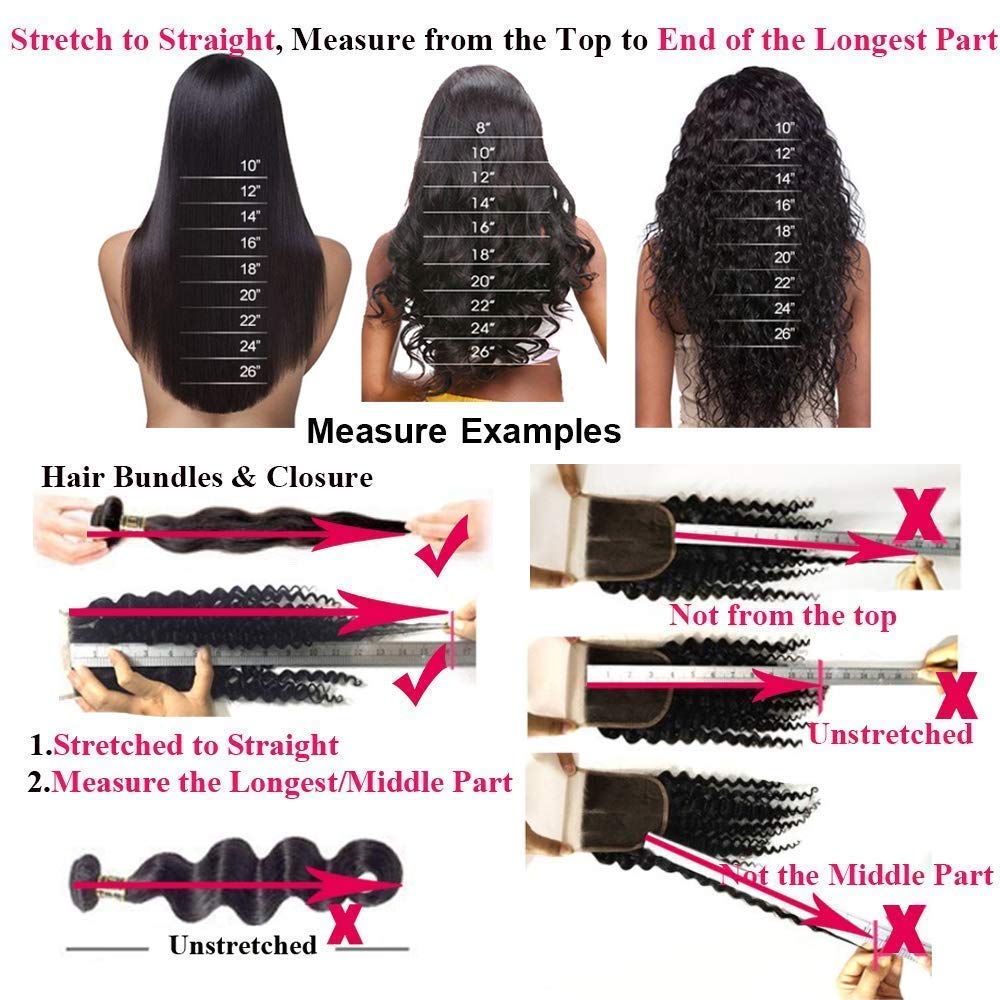 QTHAIR 14A Ear to Ear Lace Frontal 13x4" Full Lace Straight Hair Frontal 150% Density Free Part Indian Virgin Straight Human Hair Lace Frontal Pre Plucked Baby Hair 12inch