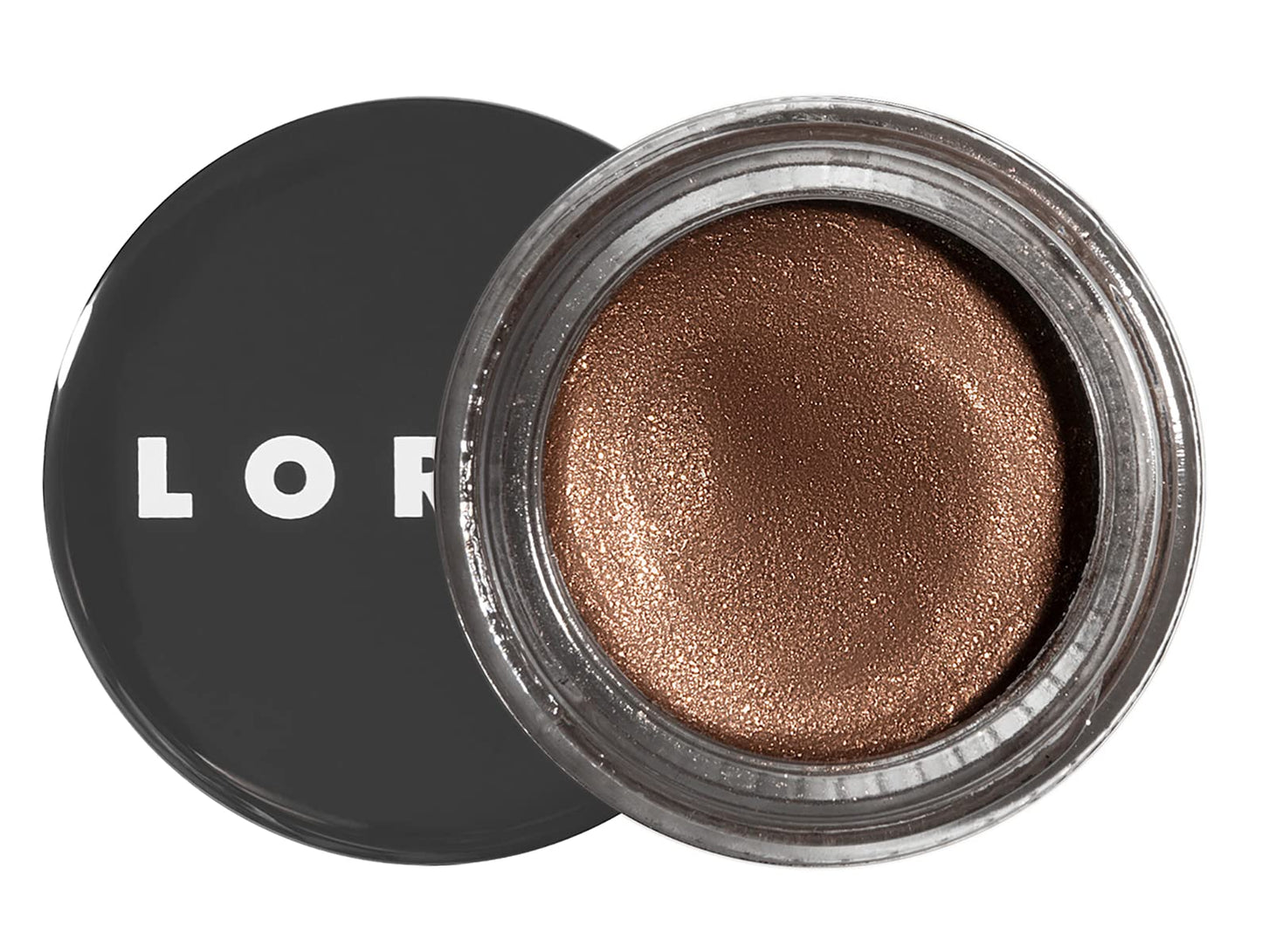 LORAC Lux Diamond Crème Eye Shadow | Metallic Shimmer Eyeshadow Powder | Suede Brown (Pack of 2)