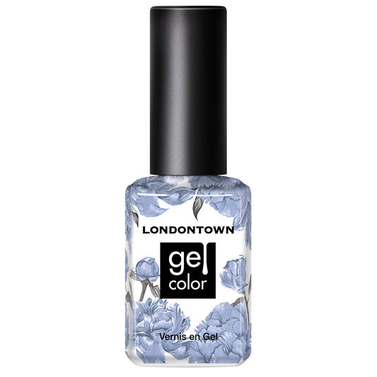 LONDONTOWN UV/LED Gel Nail Color, Nail Lacquer, Shades of Blue, Vegan, Cruelty Free, Dainty Daze