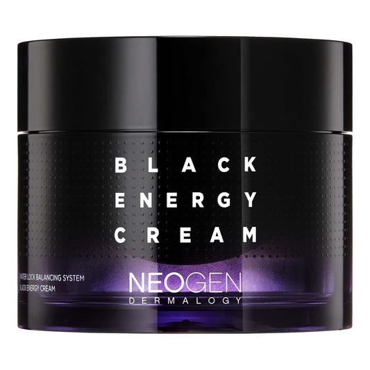 NEOGEN Face Moisturizer Gel-type Cream - Revitalizing Nourishing - Hypoallergenic Clean Beauty (Black Energy Cream 2.7 oz / 80 ml)