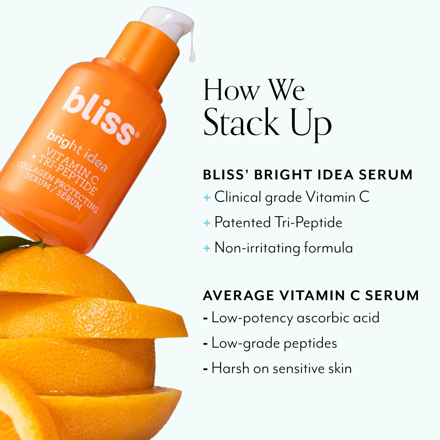 Bliss Bright Idea Vitamin C Bundle | Vitamin C Brighening and Collagen Protecting Moisturizer, Serum & Eye Cream