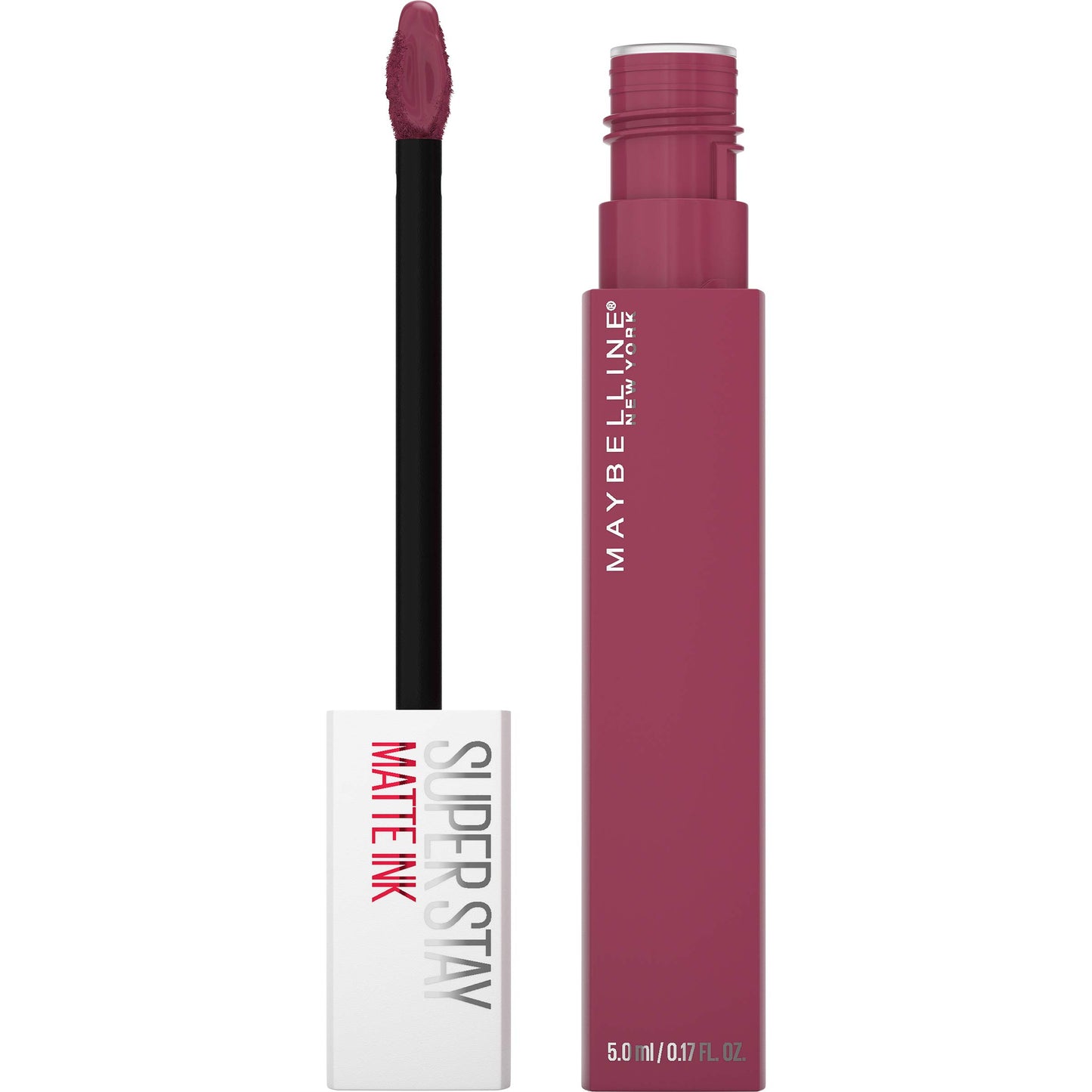 Maybelline Super Stay Matte Ink Liquid Lipstick Makeup, Long Lasting High Impact Color, Up to 16H Wear, Savant, Rose Pink, 1 Count