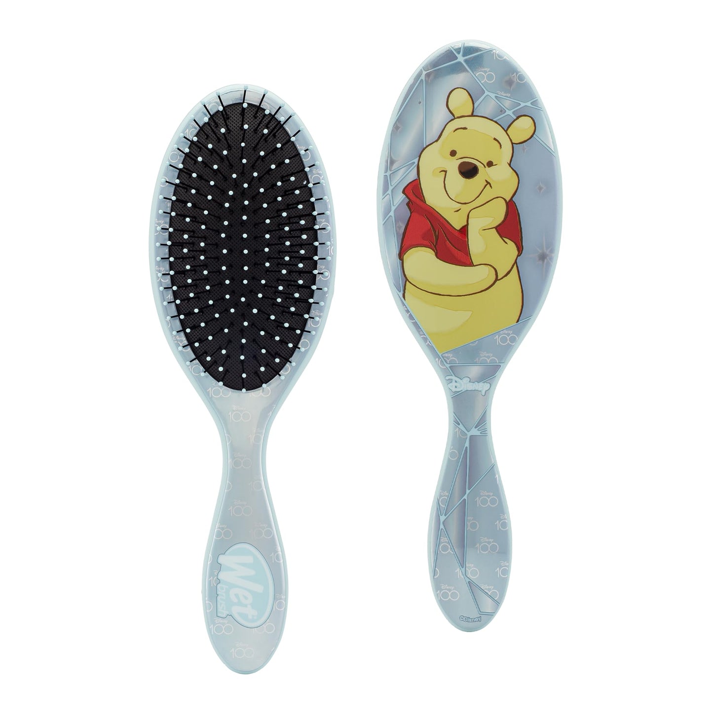 Wet Brush Original Winnie the Pooh (Disney 100) - Soft & Flexible Bristle Detangler for Curly, Straight, Thick & Wavy Hair