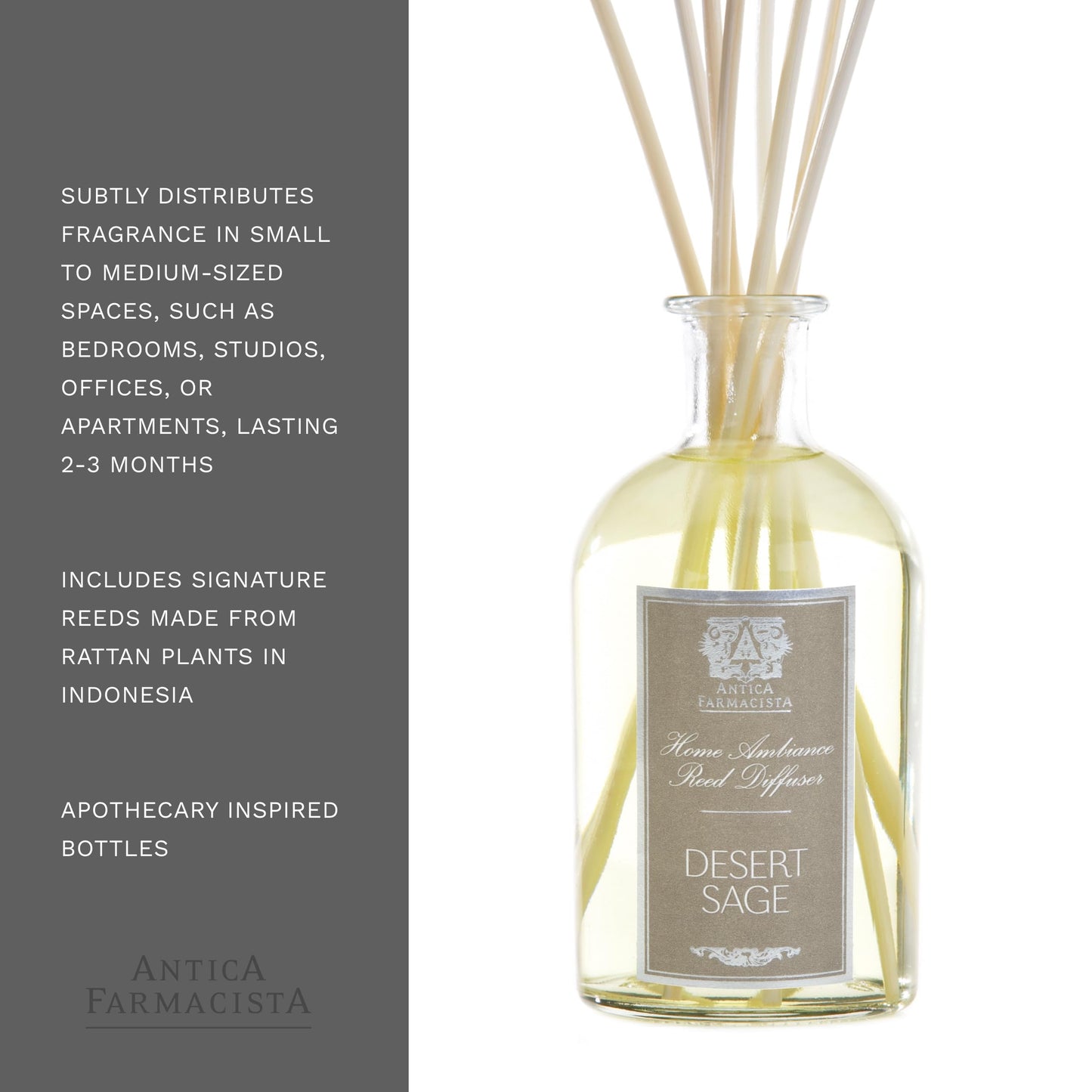 Antica Farmacista Diffuser Desert Sage, 8.45 Fl Oz