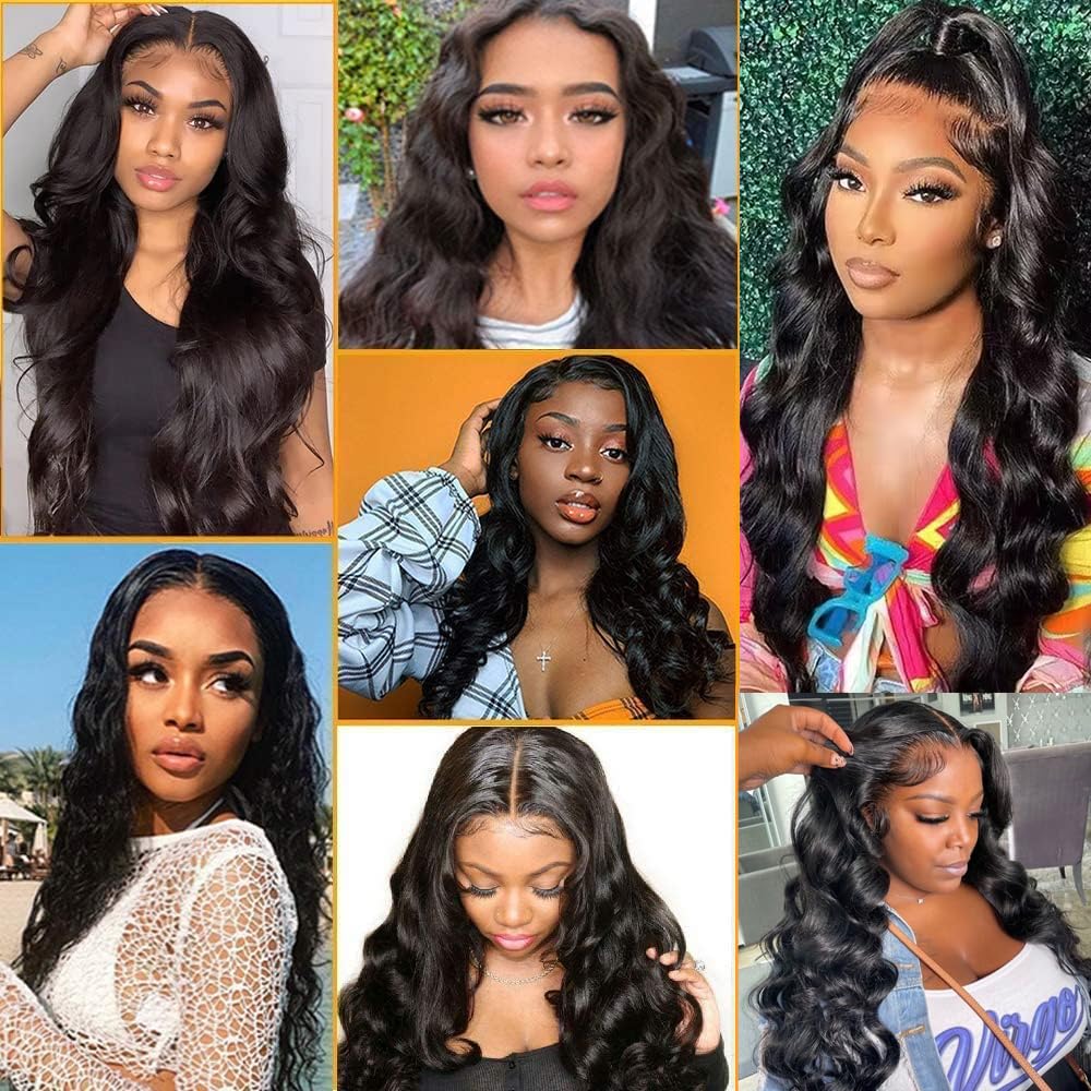 QTHAIR 14A Brazilian Virgin Hair Body Wave Remy Human Hair 3 Bundles Weaves 18 18 18 inch 300g 100% Unprocessed Brazilian Body Wave Hair Weaving Natural Color