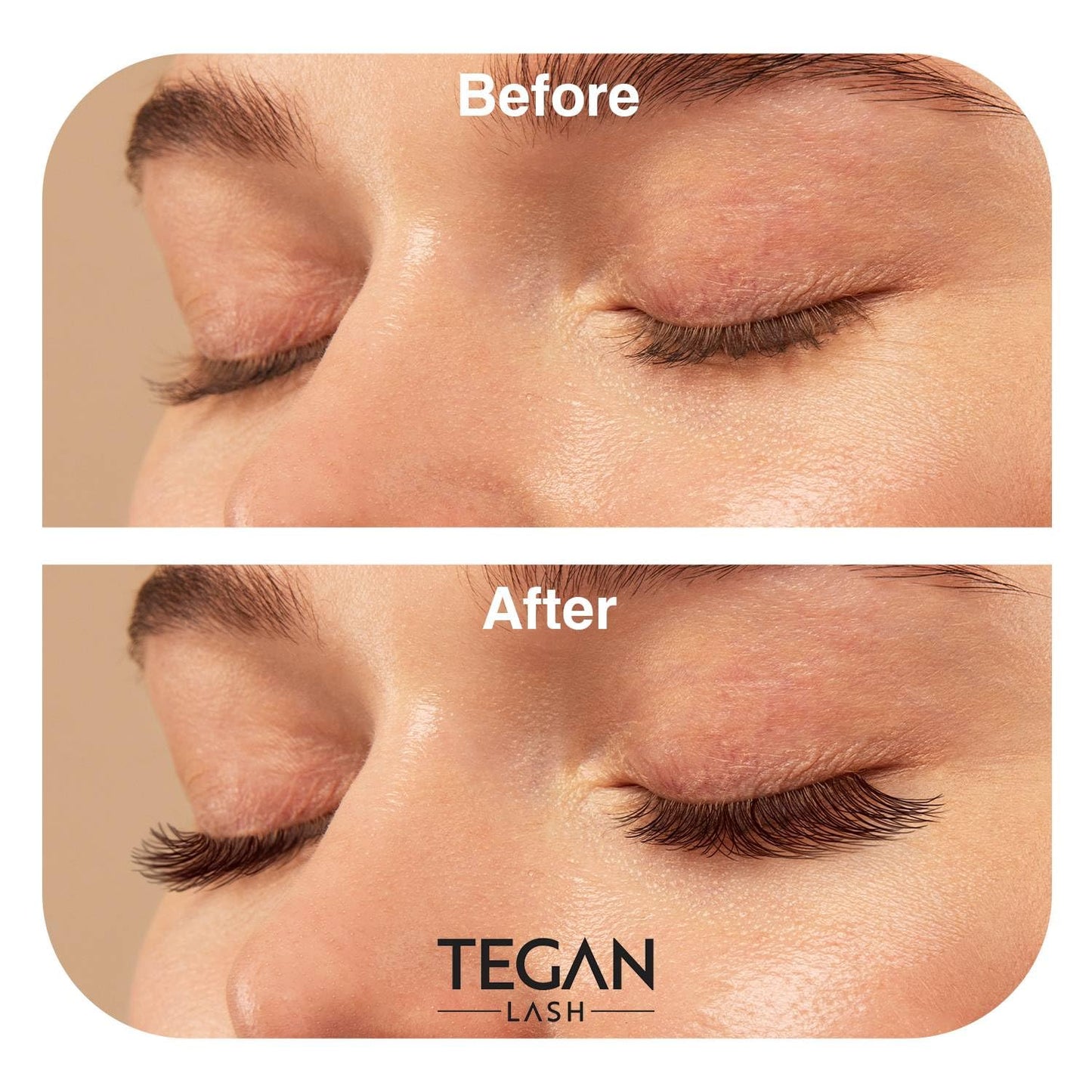 TEGAN LASH 500 Promade Fans Volume Eyelash Extensions, Handmade Loose False Eyelashes, From 3D - 16D, 0.03/0.05/0.07 Thickness, C/CC/D Curl, 9-15mm Length, Pestanas Pelo A Pelo (5D-0.07-C-9)