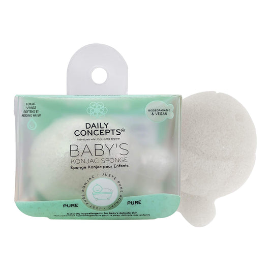 DAILY CONCEPTS Your Baby Konjac Sponge, Pure