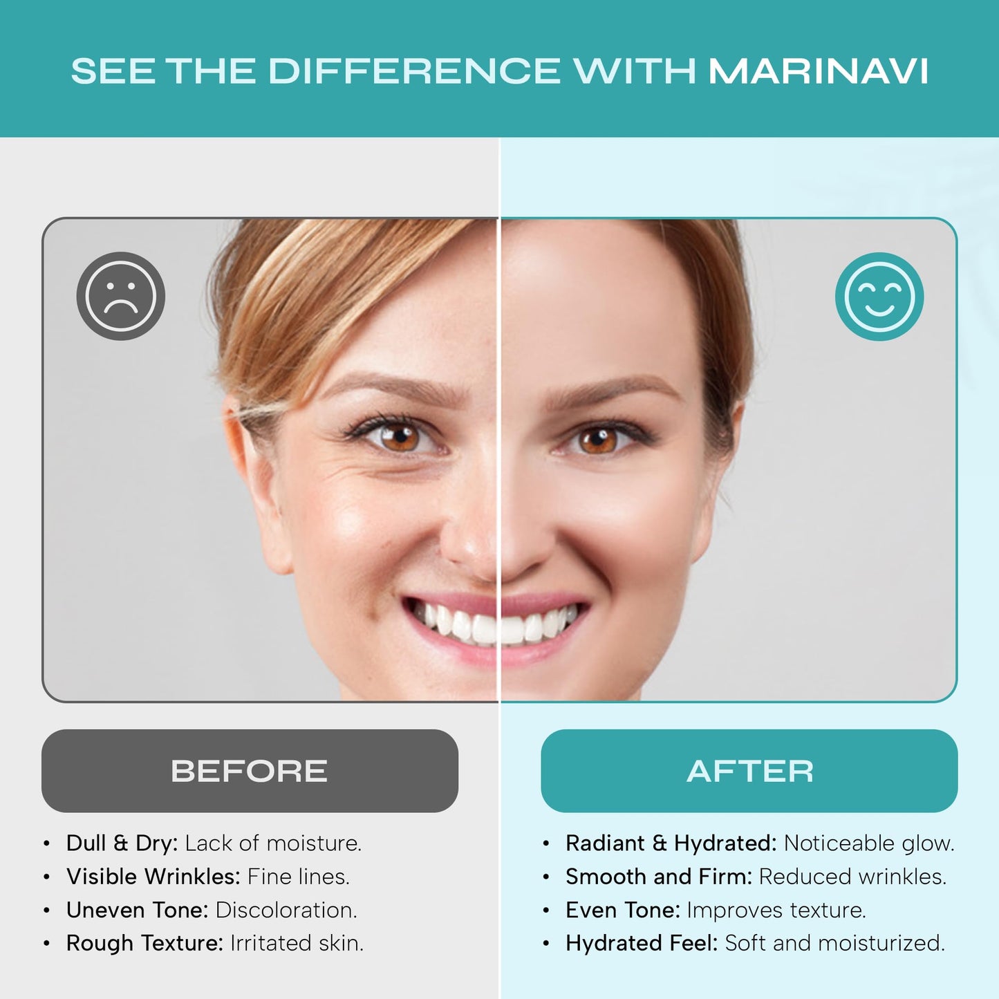 Marinavi - Sleeping Overnight Cream Mask - Anti-Aging Overnight Cream - Natural Skincare - Overnight Face Mask - Anti-Wrinkle Skincare - Hydrating, Soothing, & Healing