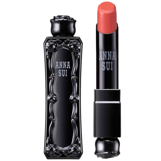 ANNA SUI Lipstick Rouge, Smooth Fit Texture, Vibrant Color, Long Lasting Shine and Moisture, 0.12oz