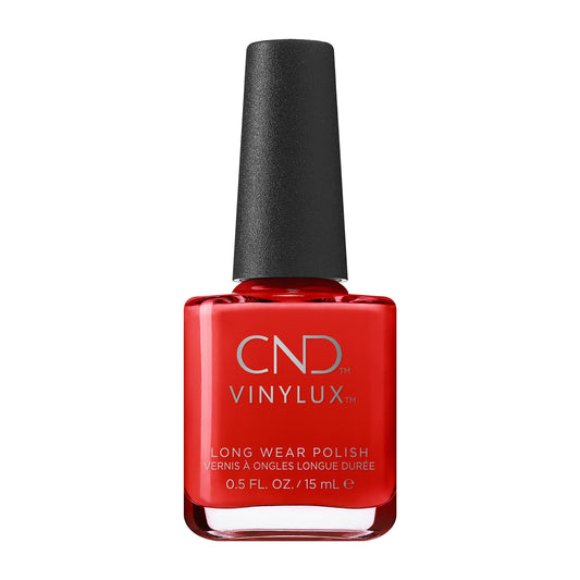 CND Vinylux Longwear Red Nail Polish, Gel-like Shine & Chip Resistant Color, Poppy Fields, 0.5 fl. oz