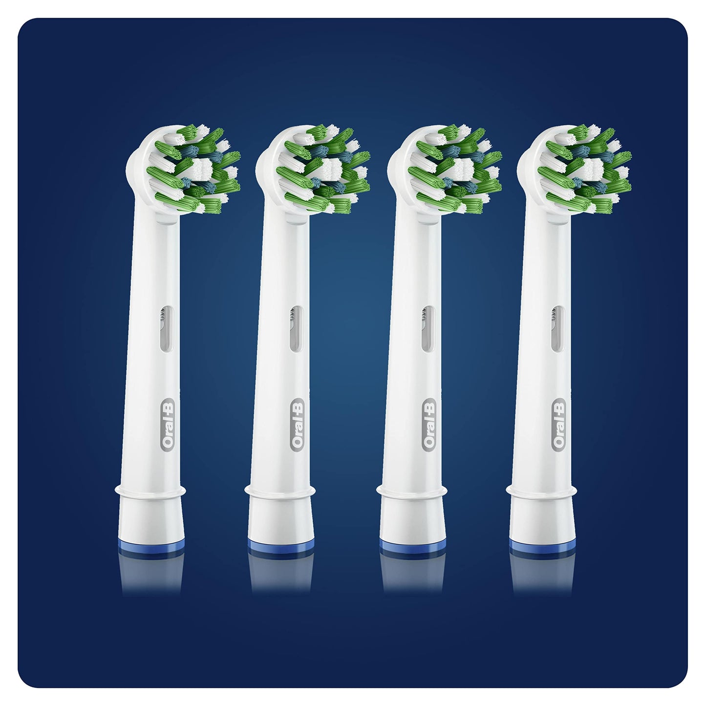 Oral-B Cross Action Replacement Brush Heads Eb50 - Pack of 4