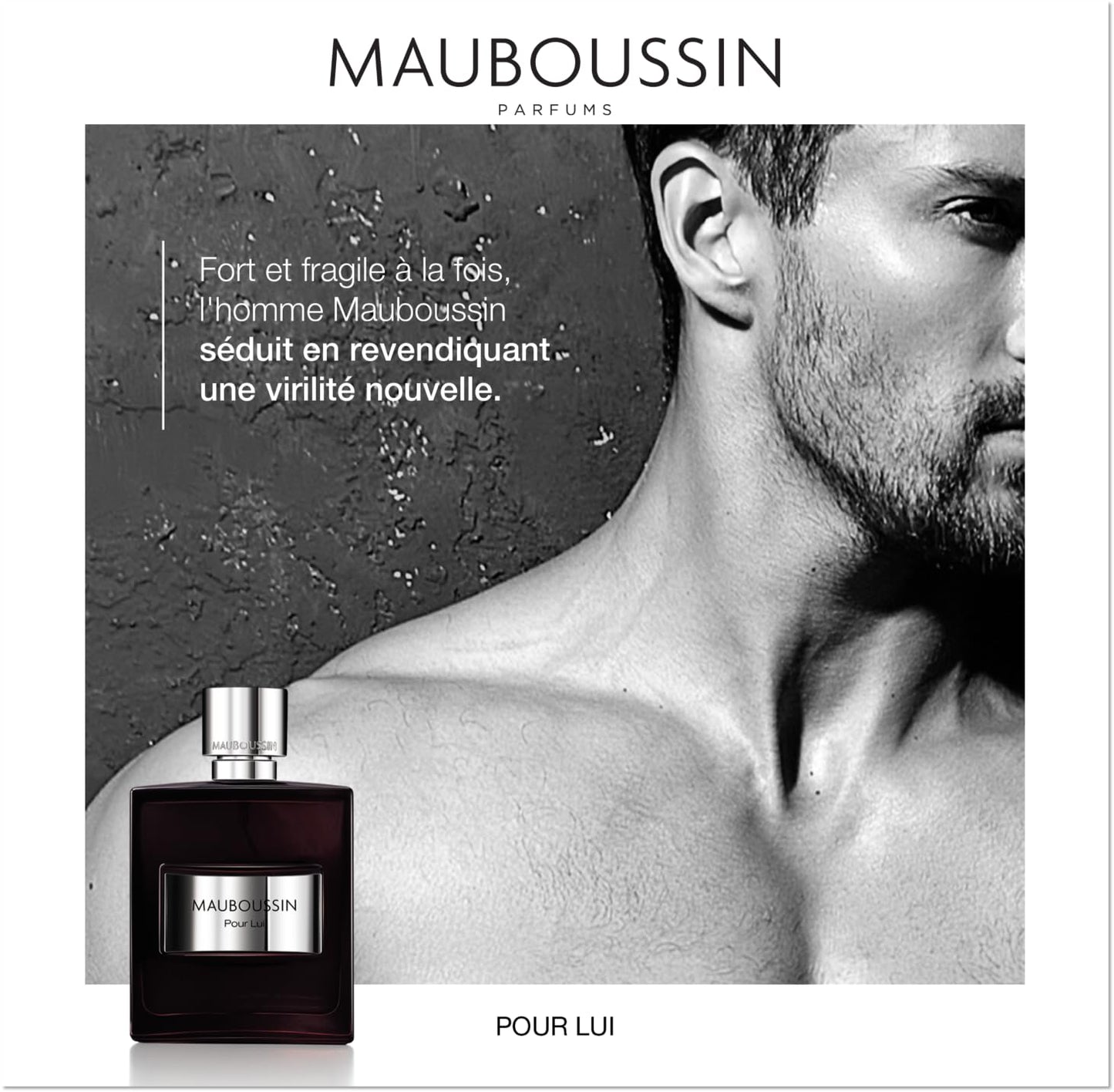 Mauboussin - Pour Lui 100ml (3.3 Fl Oz) - Eau de Parfum for Men - Fern & Modern Scents