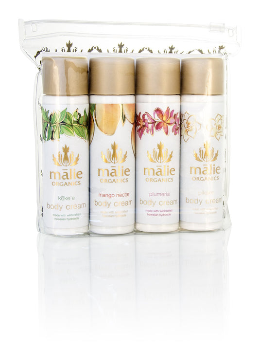 Malie Organics Body Cream Gift Set - Travel