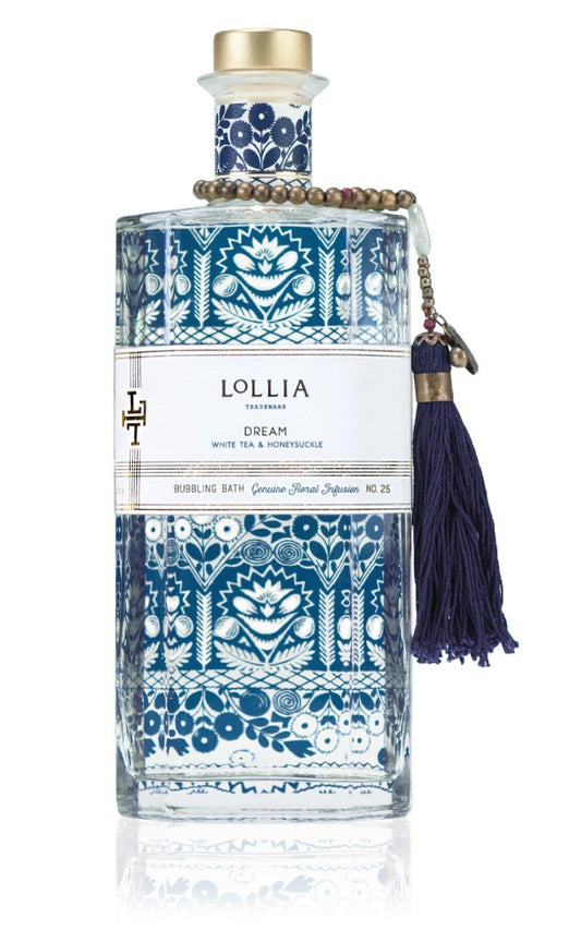 Lollia Bubble Bath, Relax Body, Mind & Soul with A Fragrant Escape, Gentle & Moisturizing, Hydrating Ingredients, Suitable for Every Skin Type