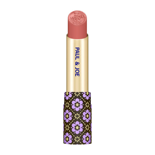 Paul & Joe Lipstick CS 128 - Case Sold Separately - Refill Only - Limited Autumn Collection - Long Lasting for Highly-Pigmented Lip Color - Favorite Pajamas - Milky - Refined Misty Rose - 0.12 oz.