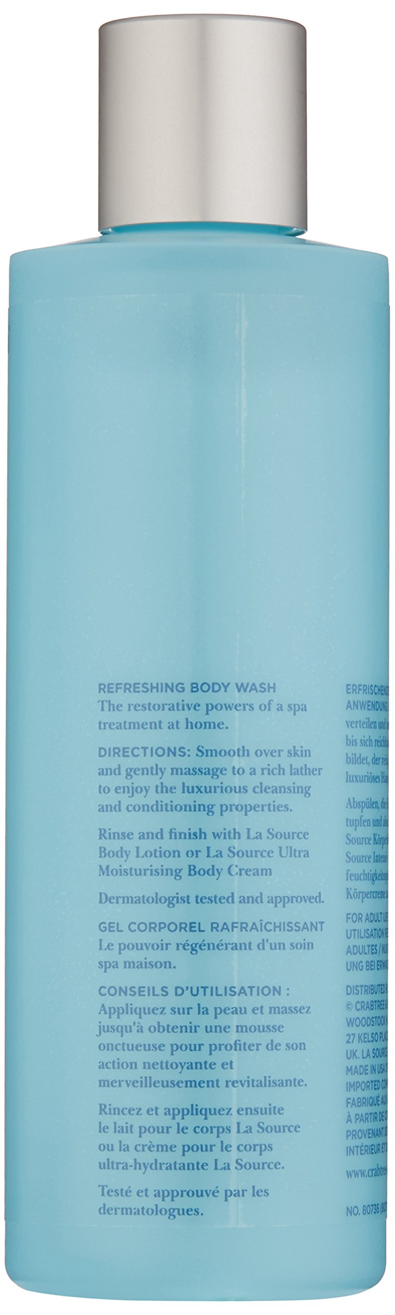 Crabtree & Evelyn La Source Refreshing Body Wash, 8.5 Fl oz