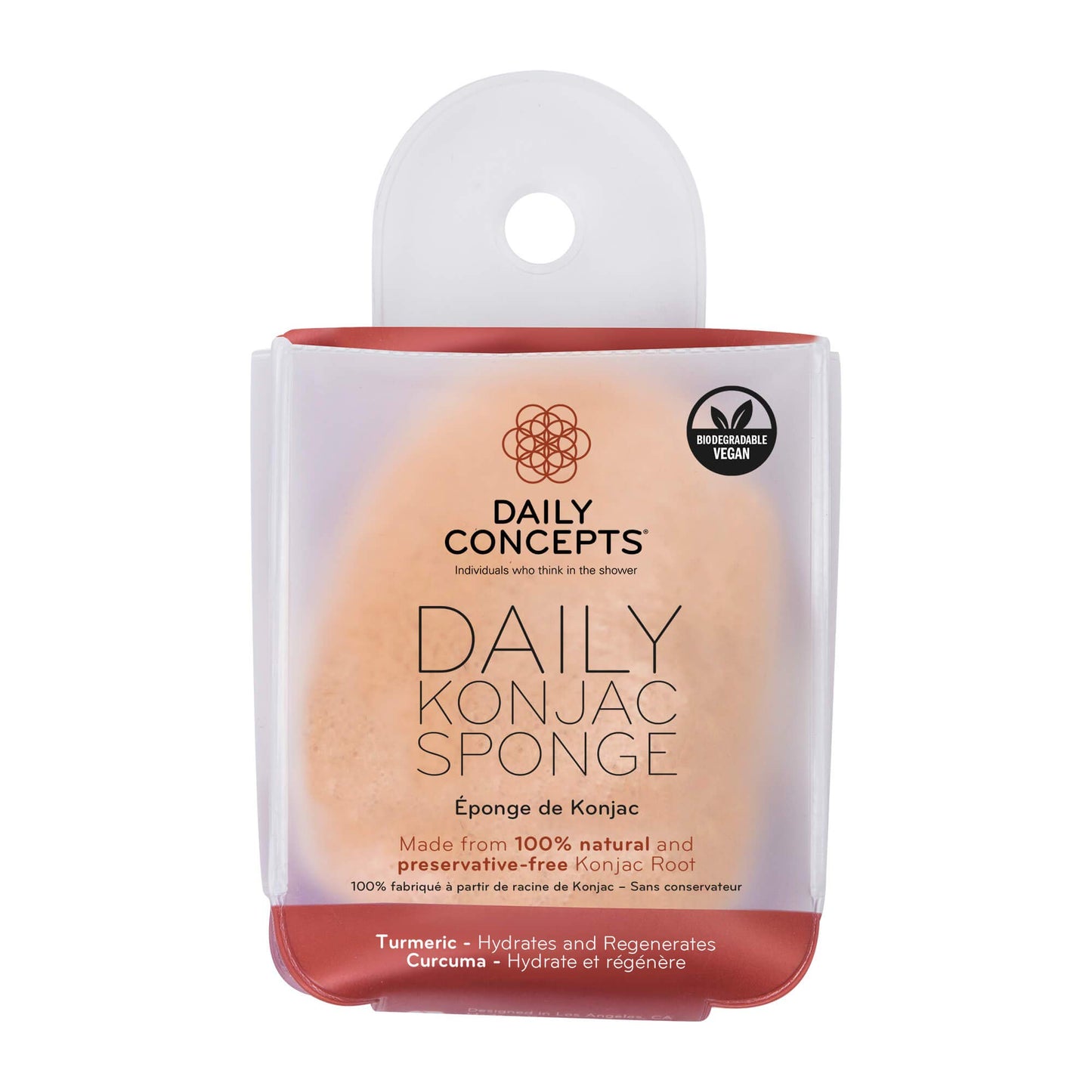 Daily Concepts Your Konjac Sponge, Turmeric