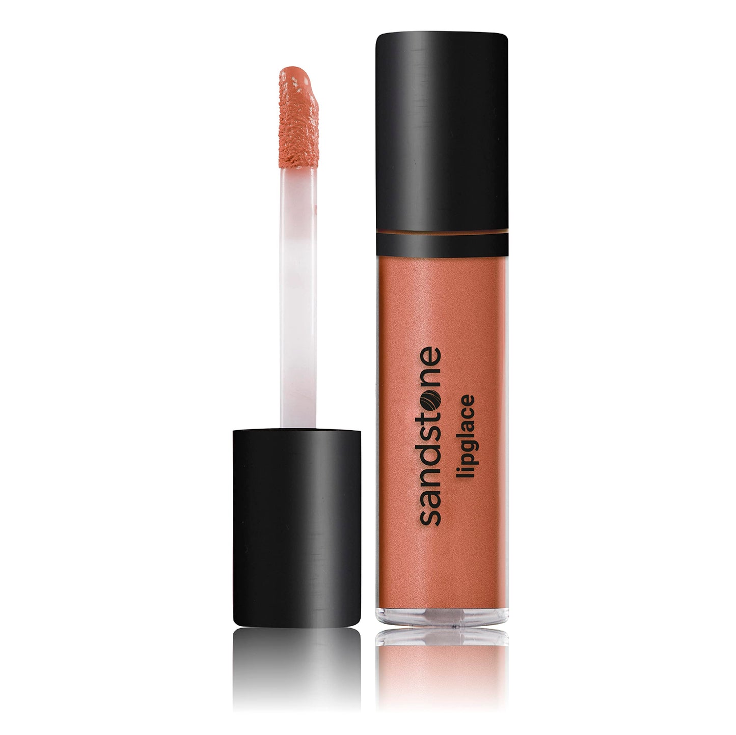 Sandstone Scandinavia Lipglace - 90's Vibe - Hypoallergenic Vegan Lip Gloss Brown - Fragrance Free & Allergy Certified - Non Sticky & Glossy Lipglace - Anti-Aging Hydrating Lipgloss