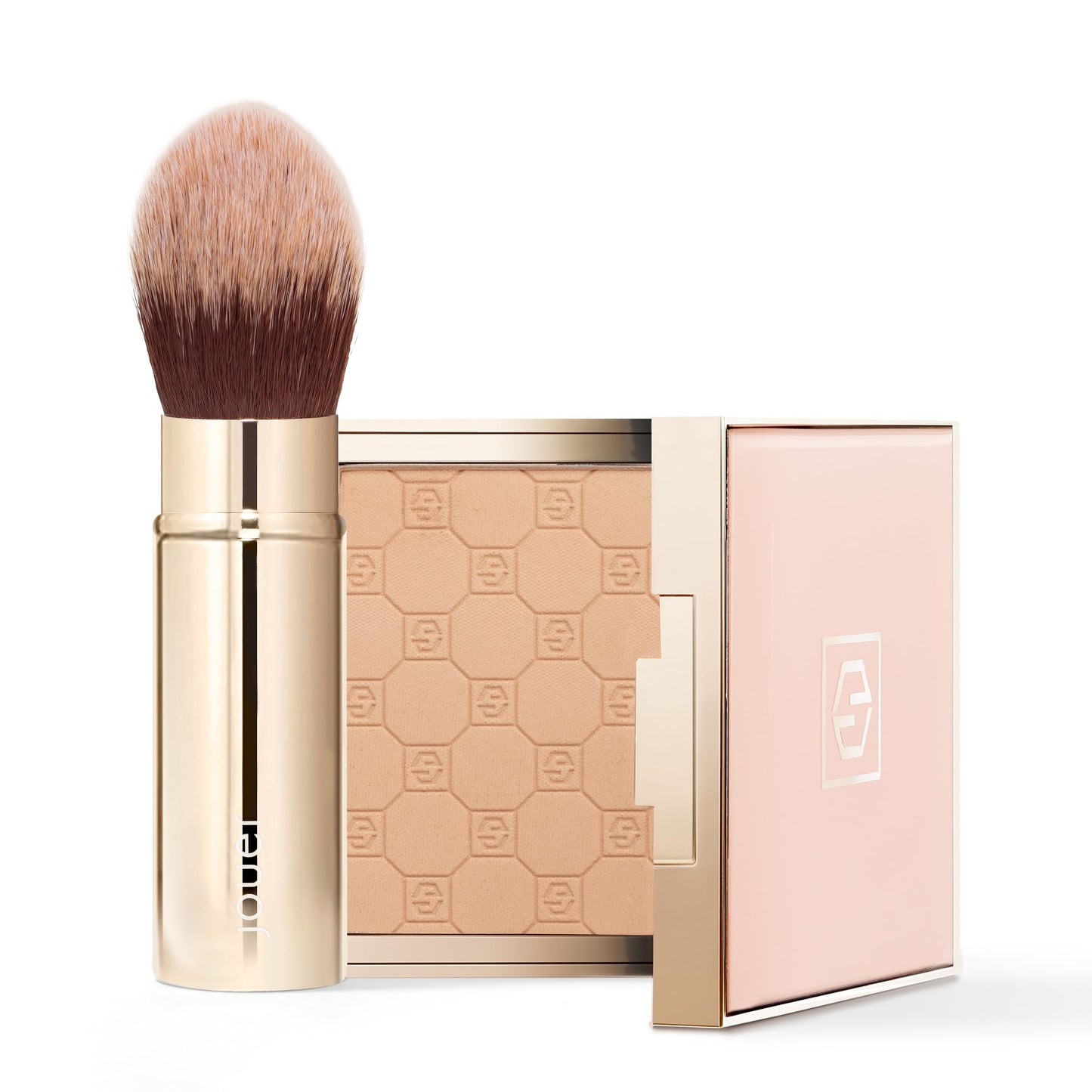 Jouer Soft Focus Hydrate & Setting Powder and Complexion Brush Bundle