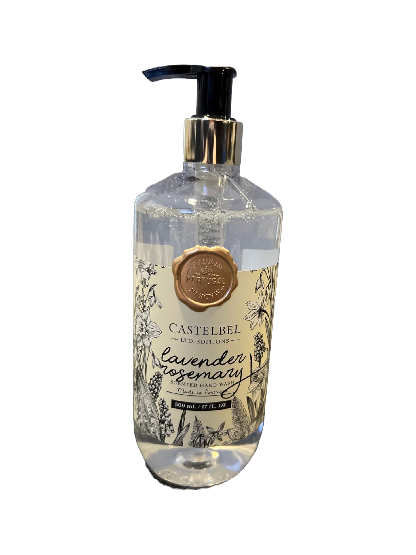 Castelbel Lavender Rosemary Limited Edition Hand Wash 17 fl oz