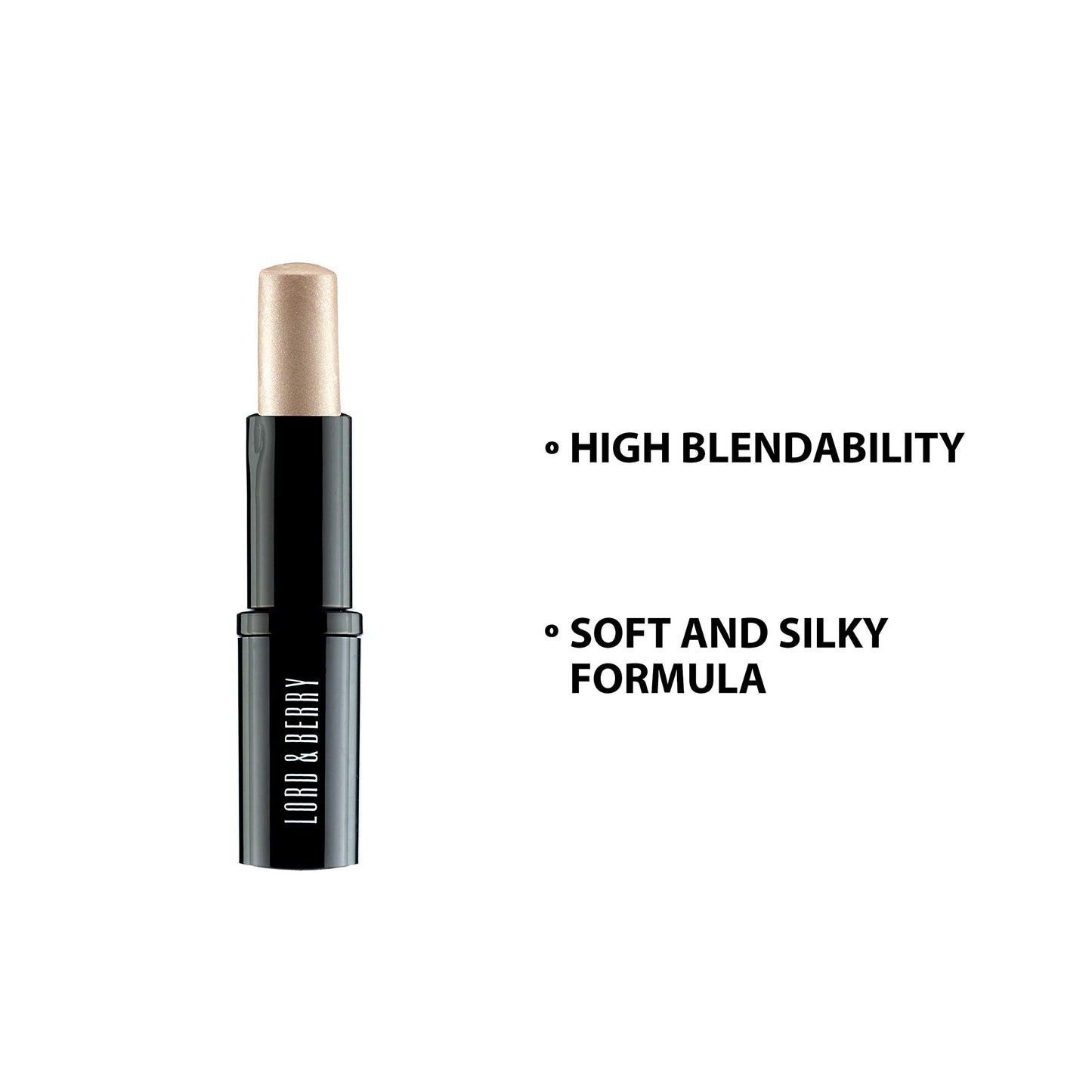 Lord & Berry LUMINIZER Stick, Satiny-gold Soft Cream Makeup Stick Highlighter, Moon