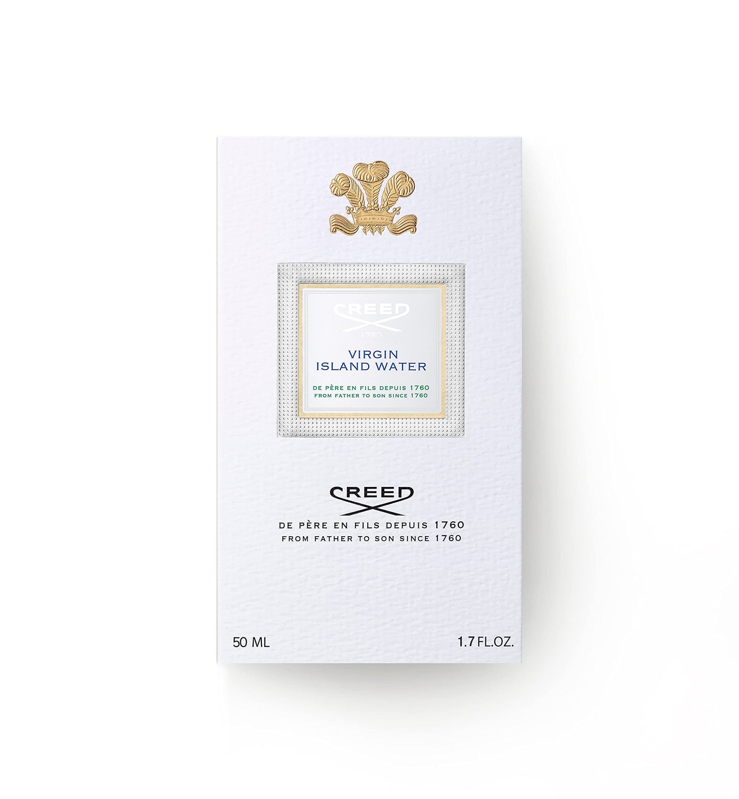 Creed Virgin Island Water, Luxury Perfume for Him & Her, Floral, Fresh, & White Floral Fragrance, 50ML