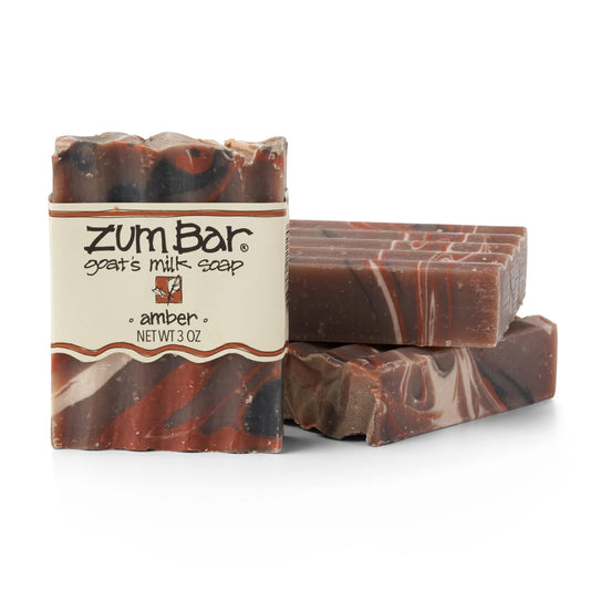 Zum Bar Goat's Milk Soap - Amber - 3 oz (3 Pack)