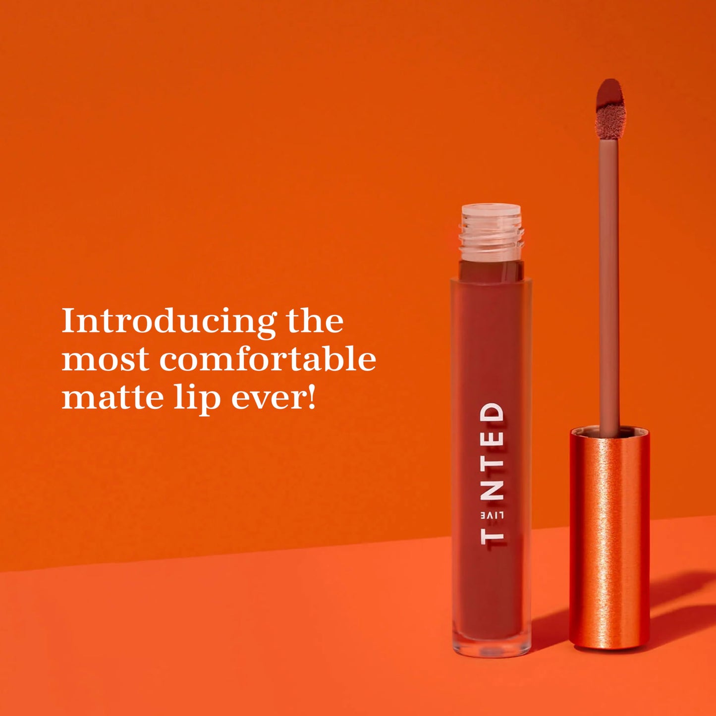 Live Tinted Huelip Liquid Lip Crème - Weightless, Long-Lasting Liquid Lip with Hyaluronic Acid and Jojoba Oil For a Soft, Comfortable, Moisturized Finish - 0.09 fl oz - Muted Pink