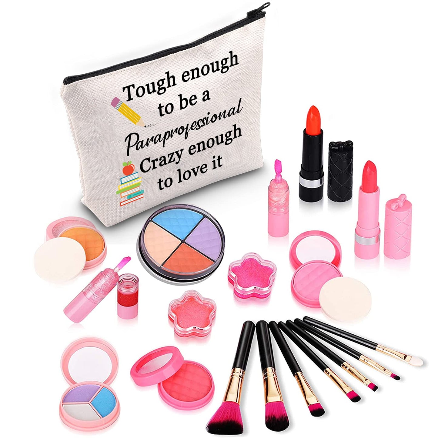 ZJXHPO Paraprofessional Survival Kit Paraprofessional Appreciation Gift Touch Enough To Be a Paraprofessional Crazy Enough To Love It (Touch PARA)