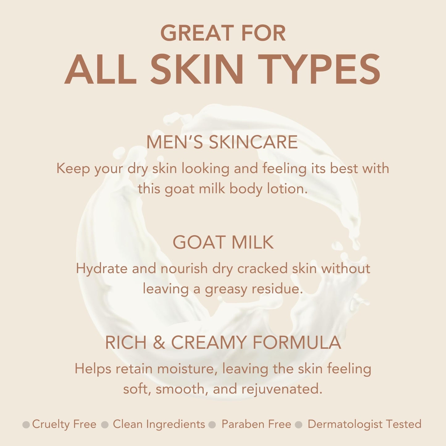 Dionis - Goat Milk Skincare Scented Lotion (8.5 oz) - Made in the USA - Cruelty-free and Paraben-free (For Men)