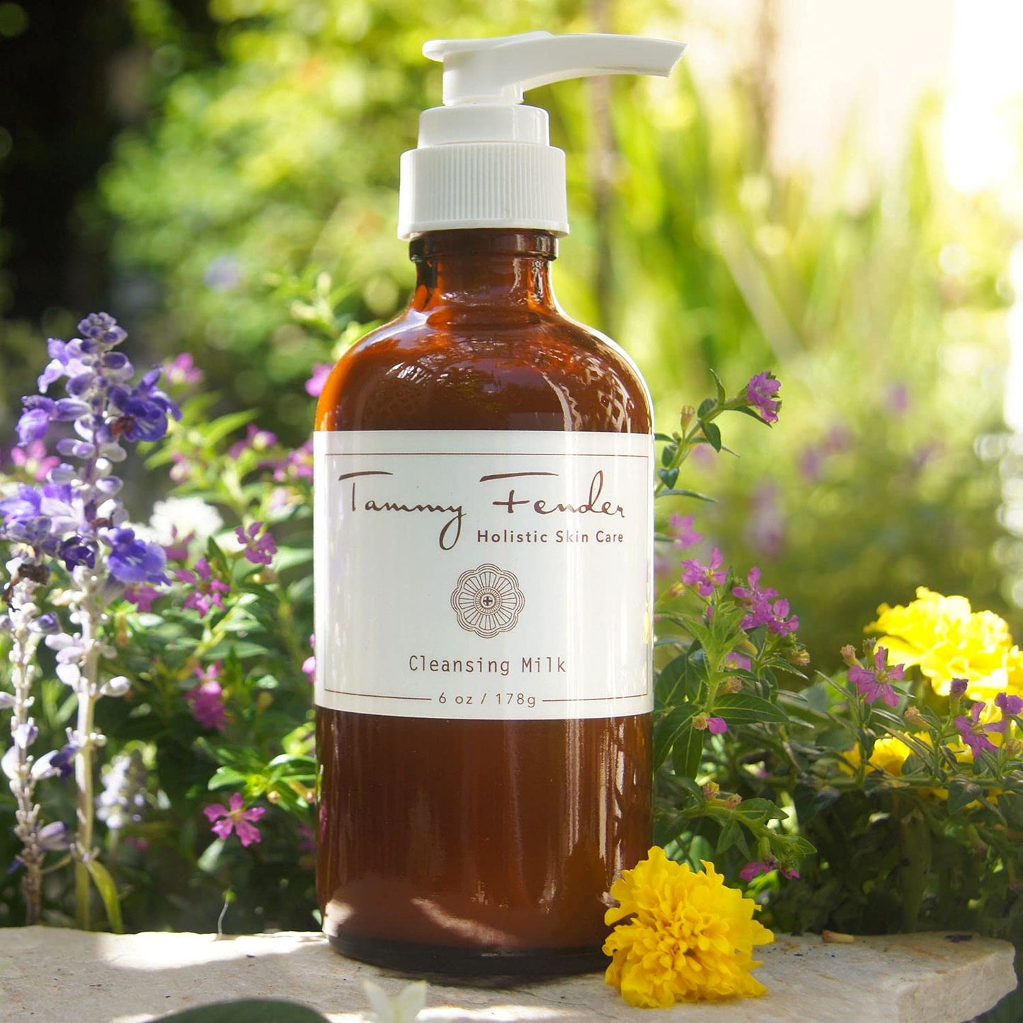 TAMMY FENDER - Natural Cleansing Milk | Clean, Non-Toxic, Plant-Based Skincare (6 oz | 178 g)