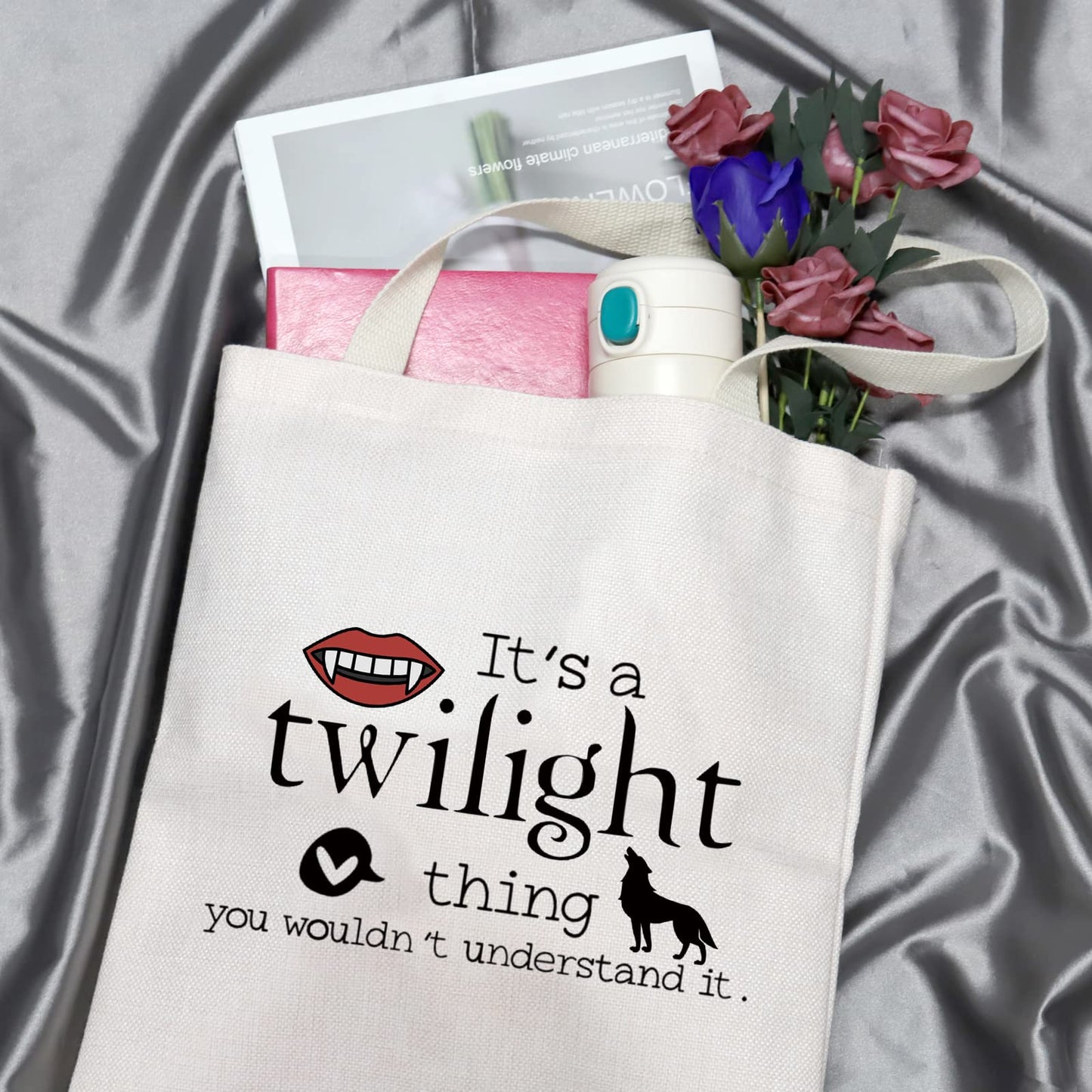 GJTIM TV Show Inspired Gift It’s A Twil Thing You Wouldn’t Understand It Zipper Pouch Makeup Bag for Fans (Twil thing Tote)