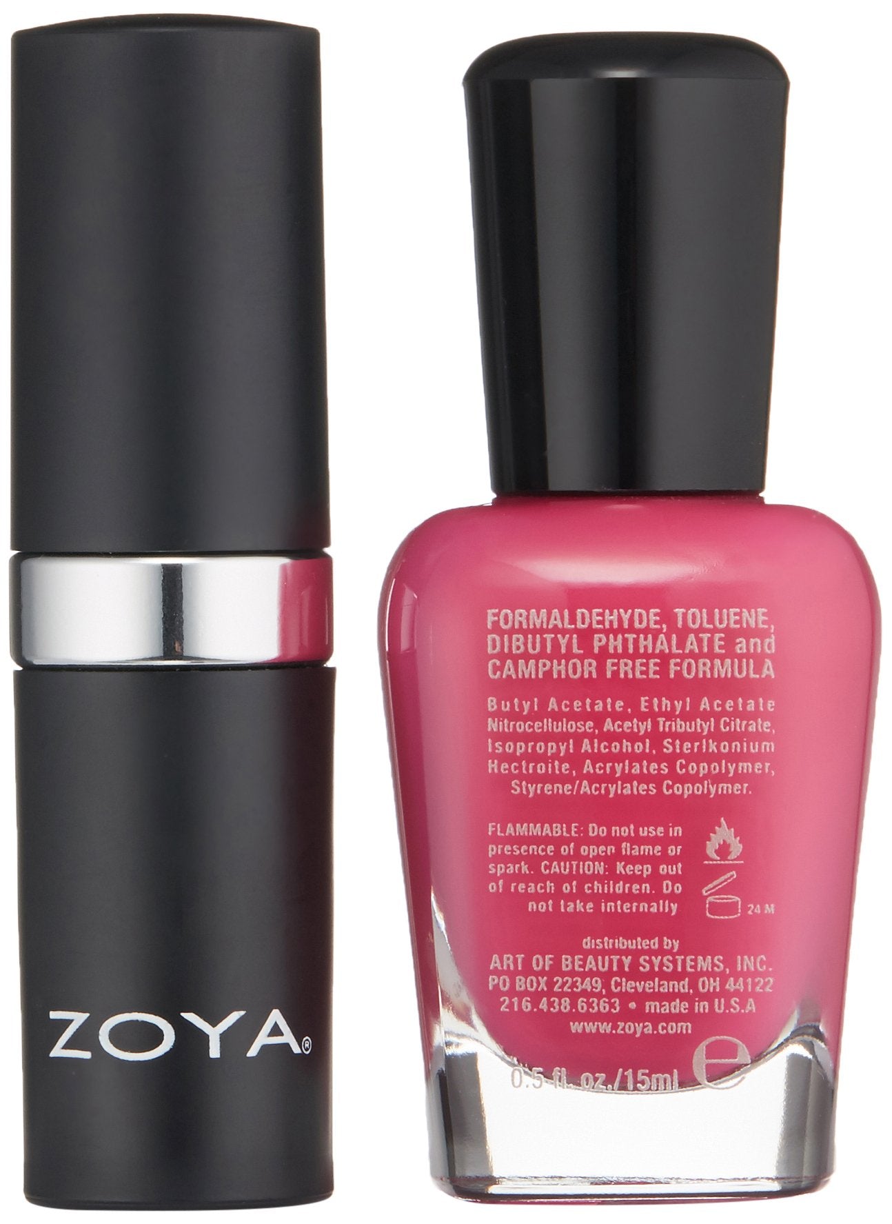 ZOYA Nail Polish, Xo Lips & Tips Duo, 1 fl. oz.