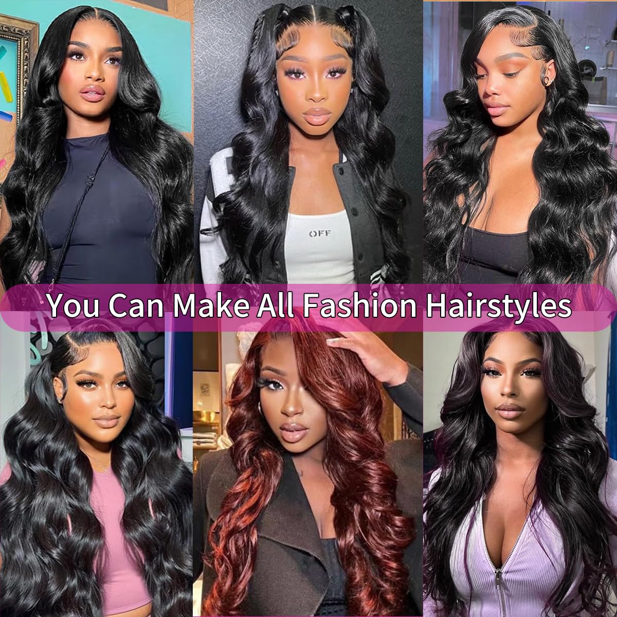 LAPONDAI 13x4 Body Wave Lace Front Wigs HD Lace Frontal Wigs Pre Plucked with Baby Hair Human Hair Wigs for Black Women Brazilian Virgin Hair Glueless Wigs 180% Density 18 Inch