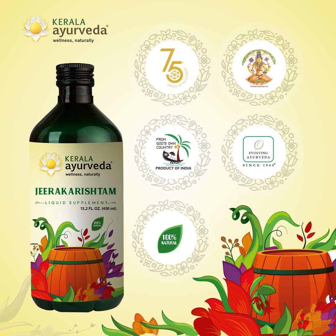 Kerala Ayurveda Jeerakarishtam, 450 ml