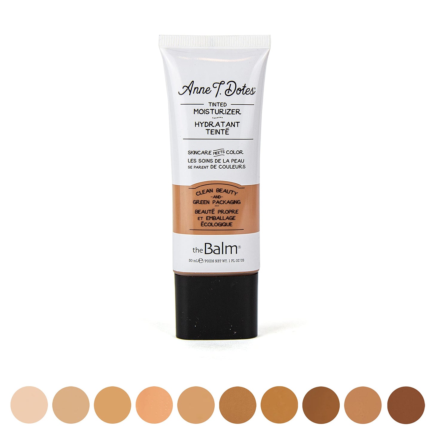 theBalm Anne T. Dotes Tinted Moisturizer, 42 (For Deep Skin), 1 fl. oz.