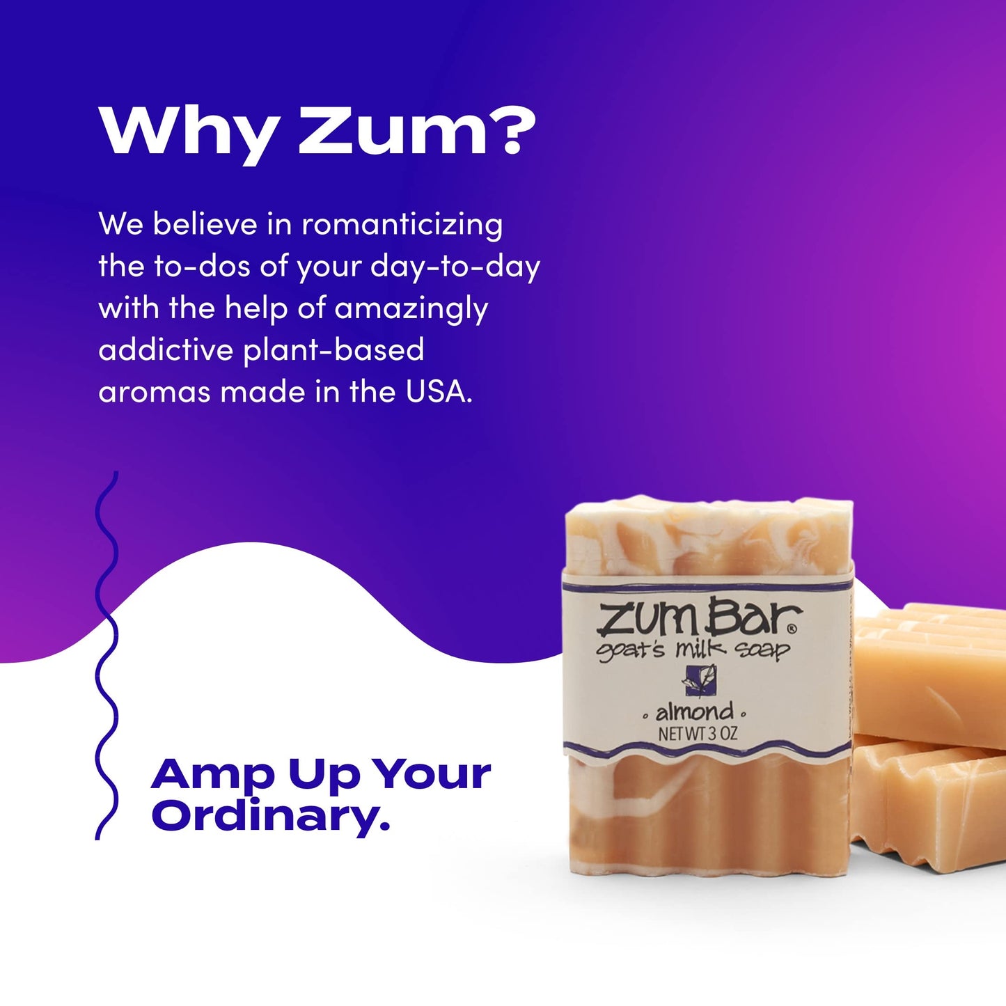 Zum Bar Goat's Milk Soap - Almond - 3 oz (6 Pack)