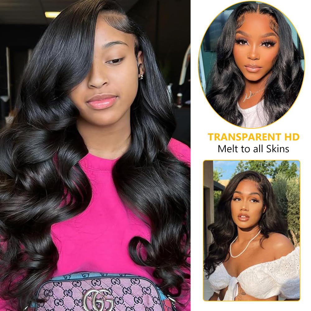 QTHAIR 14A Brazilian Body Wave Lace Closure (14inch) 4x4 Free Part Swiss Lace Closure Natural Brazilian Virgin Human Hair Top Swiss Lace Closure