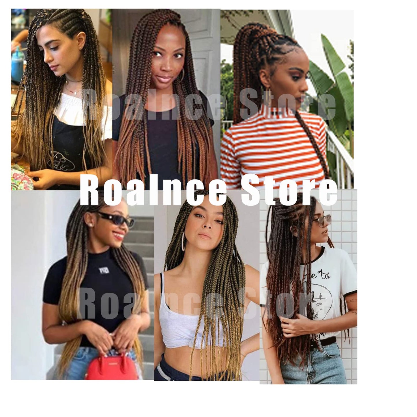 Braiding Hair Pre Stretched for Women Hair Extensions Box Braids Soft Synthetic Knotless Yaki Texture Hot Water Setting Braid Brown Ombre (24inch 3Packs)