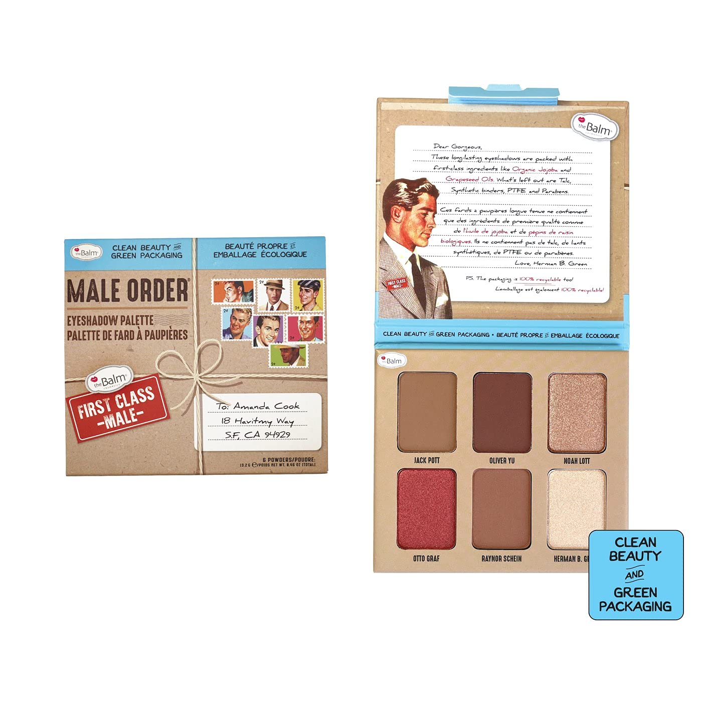 theBalm Male Order - First Class Male, 1 oz.