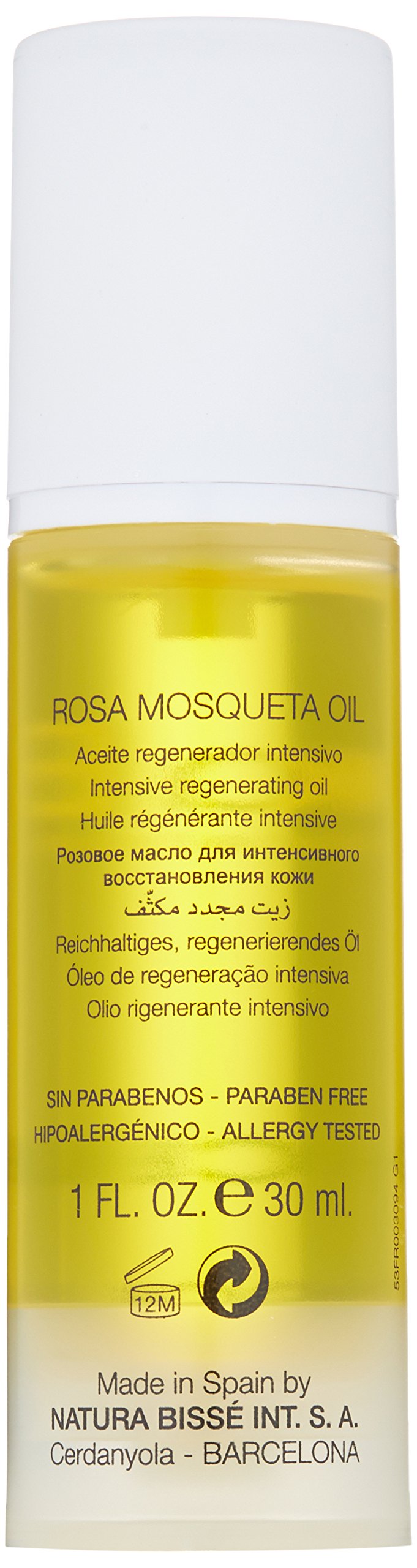 Natura Bissé NB Ceutical Rosa Mosqueta Oil, 1 oz. | Ultra-Nourishing Multi-Use Oil | Nourishes, Comforts & Rejuvenates, 1 Oz