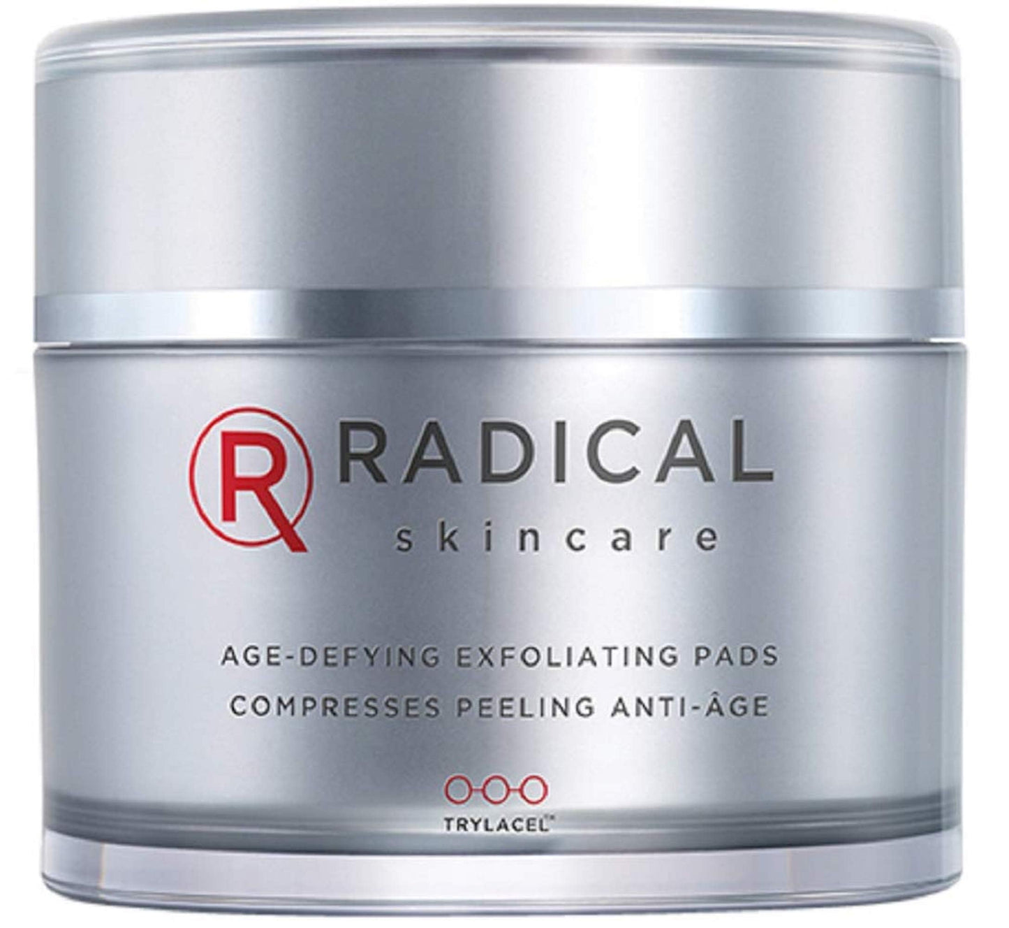 Radical Skincare Age-Defying Exfoliating Pads - Remove Dead Skin, Even & Brighten Skin Tone for Radiant Glow - For All Skin Types Including Sensitive Skin - Paraben & Cruelty Free (60 Pads)