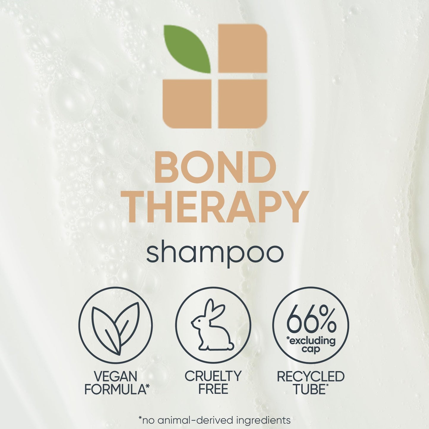 Biolage Bond Therapy Shampoo & Conditioning Foam Set | Builds Bonds & Reduces Breakage | Paraben & Sulfate-Free | Vegan | Cruelty-Free | Bonding