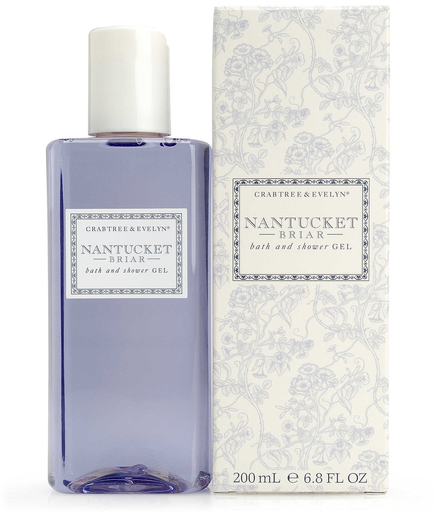 Crabtree & Evelyn Bath and Shower Gel, Nantucket Briar, 6.8 Fl Oz