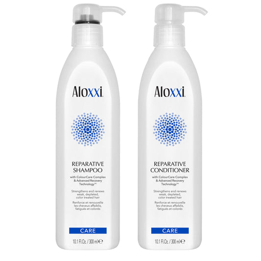 ALOXXI Reparative Shampoo + Conditioner Set, 10.1 oz