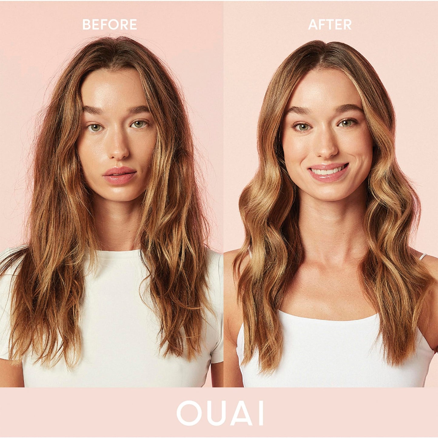 OUAI Anti Frizz Cream - Moisturizing Hair Cream with Frizz Control & Heat Protection - Provides Lasting Hydration with Jackfruit & Beetroot Extract - Paraben, Phthalate & Sulfate Free (6 oz)