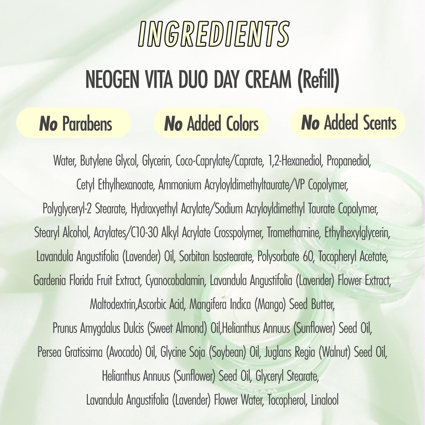 NEOGEN VITA DUO (DAY CREAM - Refill)