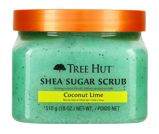 Tree Hut Shea Sugar Body Scrub Coconut Lime 18 oz